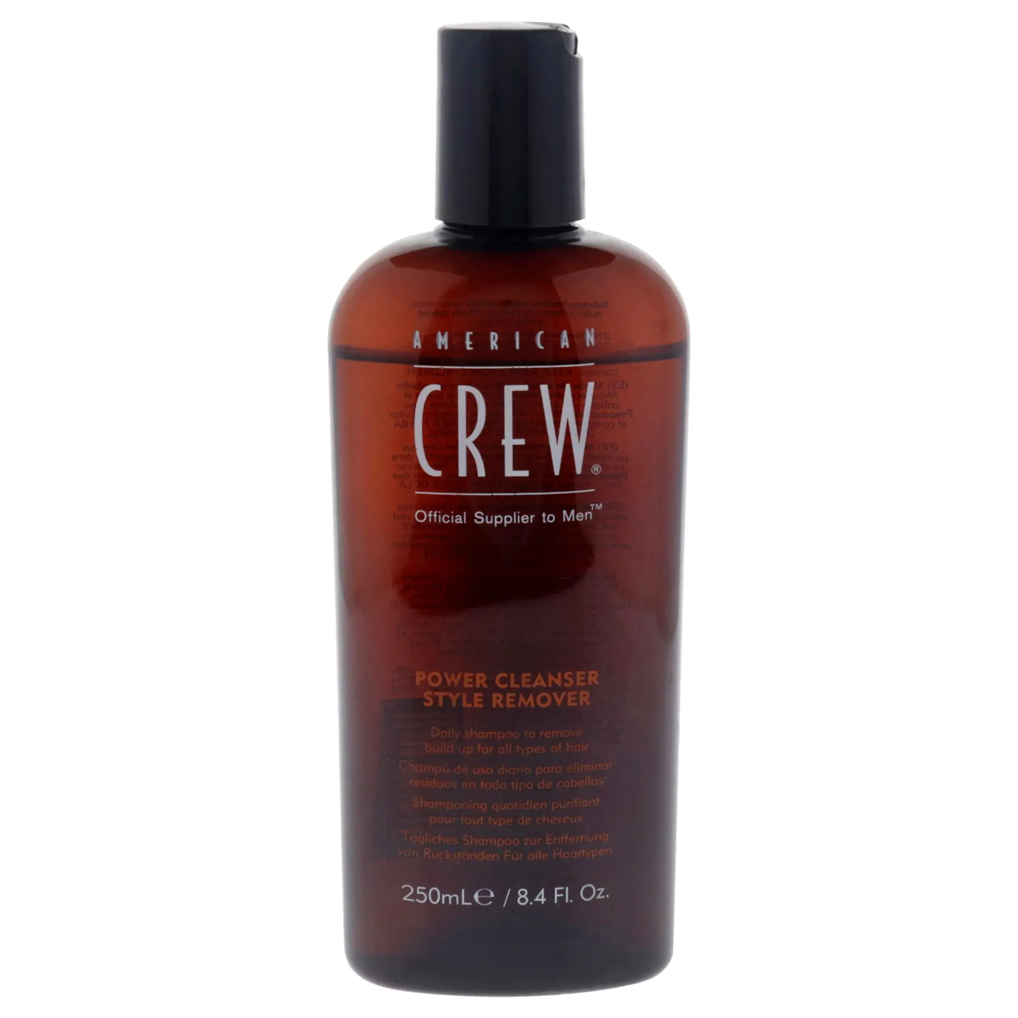 American Crew Unisex Haircare Cleanser Shampoo - 8.4 fl oz, Removes Styles, Power Cleansing Formula, All Hair