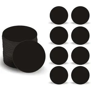 Blank NFC Tags Ntag215 Card NFC 215 Tags Programmable NFC Business Card Black NFC Cards ,Compatible with  and NFC Enabled Mobile Phones and Devices (50 pcs)