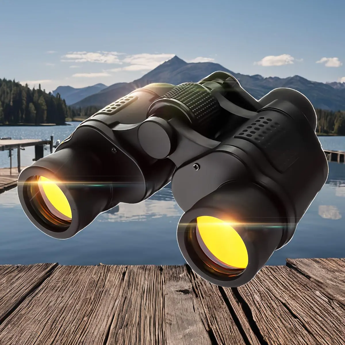 High Power Binoculars – Compact HD Binocular for Outdoor, Sports Events, Concerts & Professional Bird Watching, Lightweight with Clear Vision
