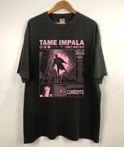 Personalized Vintage Tame Impala Shirt, Tame Impala Graphic Shirt, 90s Vintage Shirt, Vintage 90s Sweatshirt, Tame Impala T-Shirt, Rock & Roll T-Shirt, Classic Rock T-Shirt, Music Lover Gift, Gift for Her, Gift for Him, Gif for Gfriend