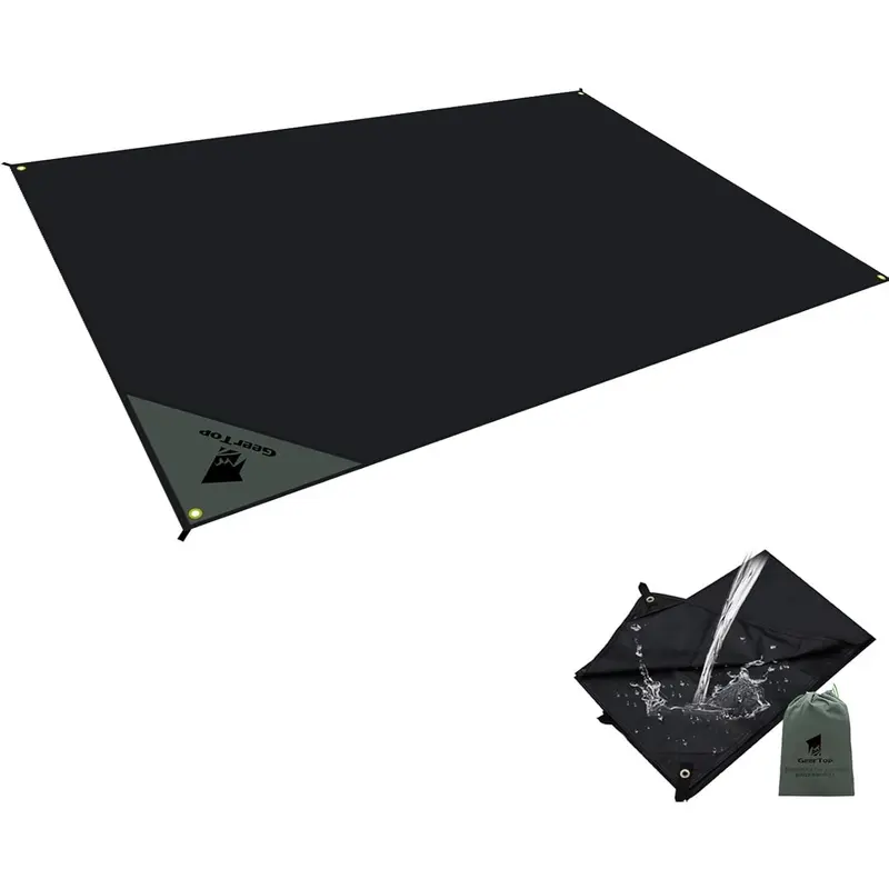 GEERTOP Portable Ultralight Tent Footprint Waterproof Ground Sheet Mat for Camping Hiking Backpacking Outdoor Picnic tent  footprints