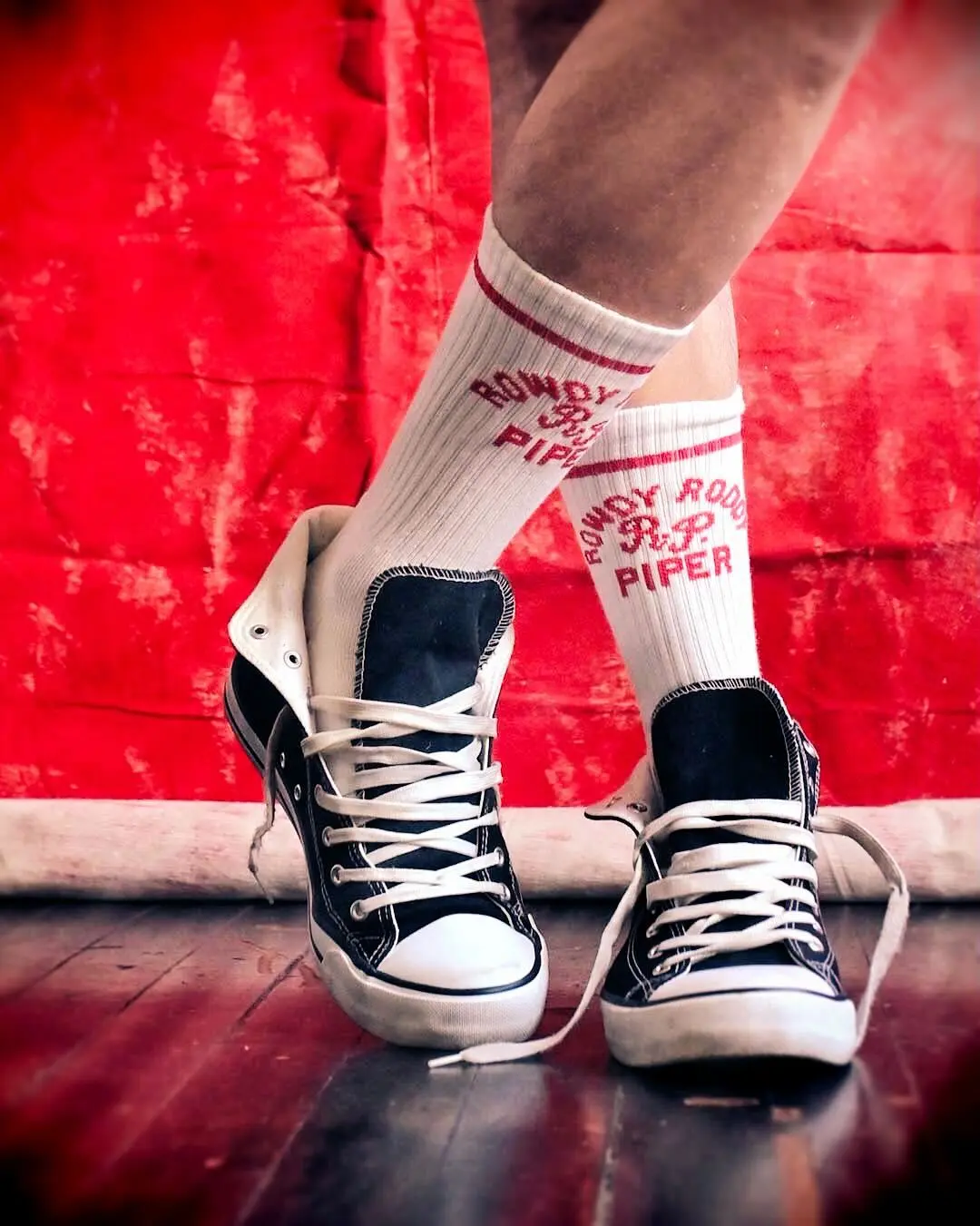 Rowdy Roddy Piper Legend Killer Cotton Knit Socks, Stylish Design, Perfectly Fits Most Sizes