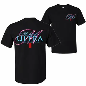 Men's Active Lifestyle Print Casual Pure Cotton Short-Sleeved Shirt Unisex Casual Wear Suitable For Spring And Summer Cool Graphic Tee For Men Gift For Beer Lovers Classic Round Neck Clothing Soft Cotton Fabric Suitable For All Seasons