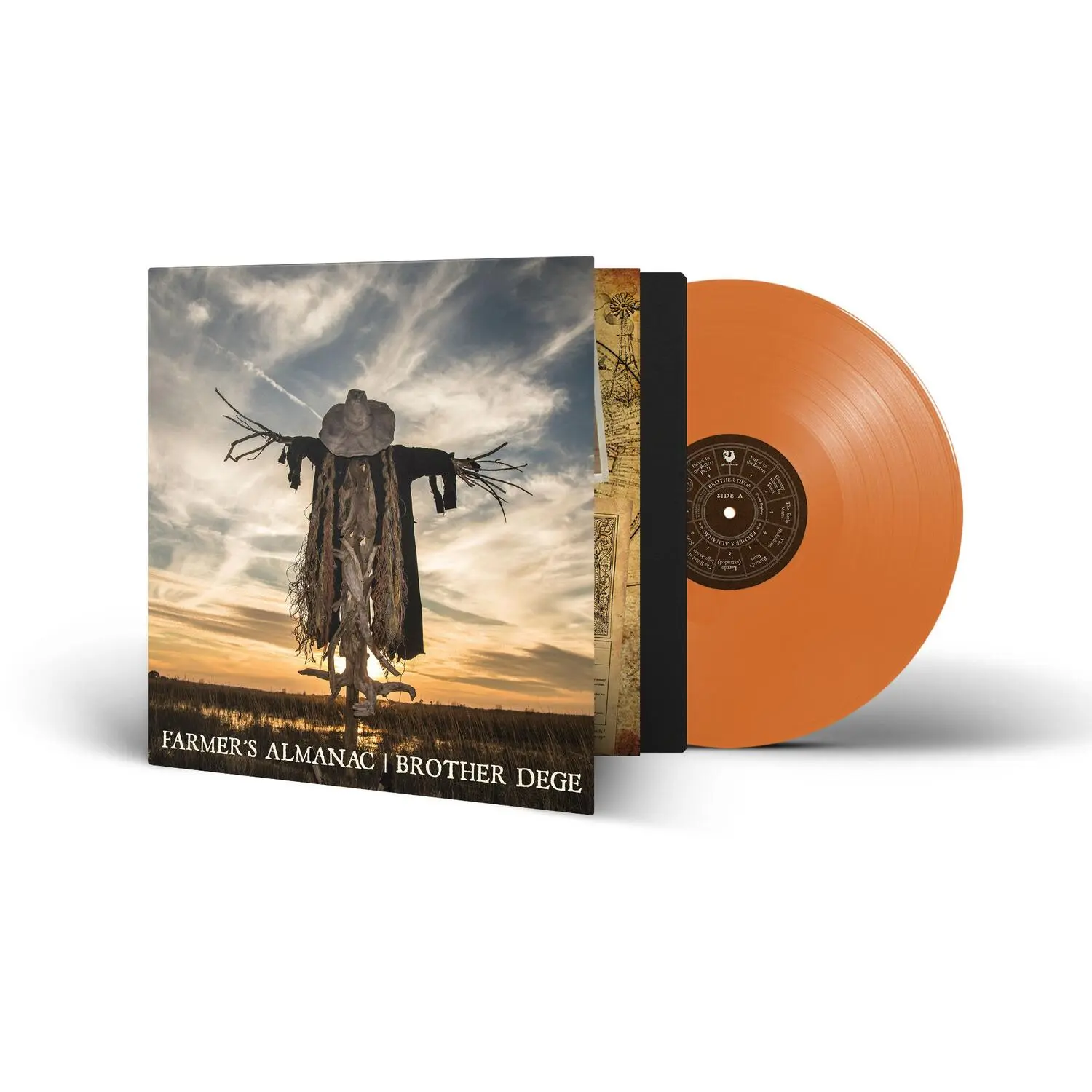 Brother Dege - Farmer's Almanac  [VINYL RECORD - LP] Colored Vinyl, Gatefold LP Jacket, Orange