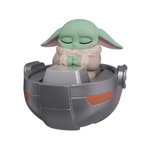 Star Wars Grogu Keycap Blind Box exquisite themed keyboard accessory with vivid details Ideal for collection desk decor and unique gifts for Star Wars fans