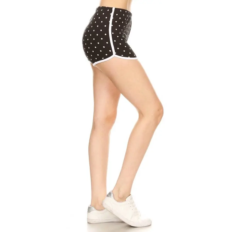 Buttery Soft Mini Shorts with Elastic Waistband