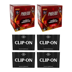 BREAK#704 SUNDAY 2025 Panini Phoenix Football Preferred Hobby (x2) + BlackTie Football Clip-On (x4) Pick Your Team (BS) 04/12/26 12:00 PM EST or RIP ON FILL