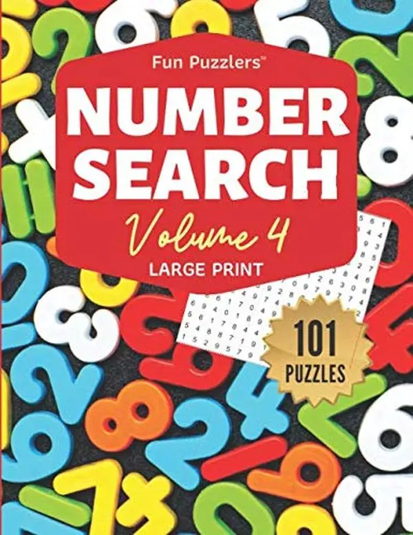 Fun Puzzlers Number Search: 101 Puzzles Volume 4: 8.5" x 11" Large Print - Paperback Fun Puzzlers Number Search: 101 Puzzles Volume 4: 8.5" x 11" Large Print - Paperback