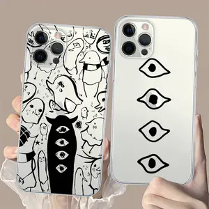 Goodnight Punpun Hot Comics Transparent TPU Phone Case for iPhone 17 11 12 13 14 15 16 Pro Max 16 Plus Cover