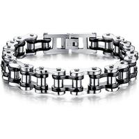 Black Silver bracelet