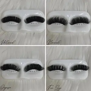 Russian Extensions Strip Eyelashes - Curly Fluffy & Full, Long-Lasting Wear Designed to mimic the look of extensions giving them that unique touch