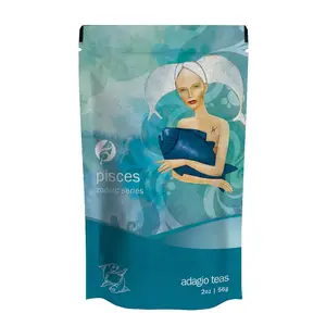 Pisces Tea - Zodiac Series - Astrology Blend - 3oz - Loose Leaf Natural Beverage
