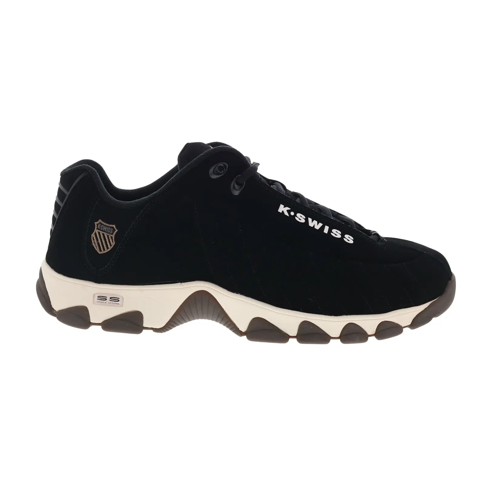 K-Swiss ST329 CMF 03426-033 Mens Black Nubuck Lifestyle Sneakers Shoes
