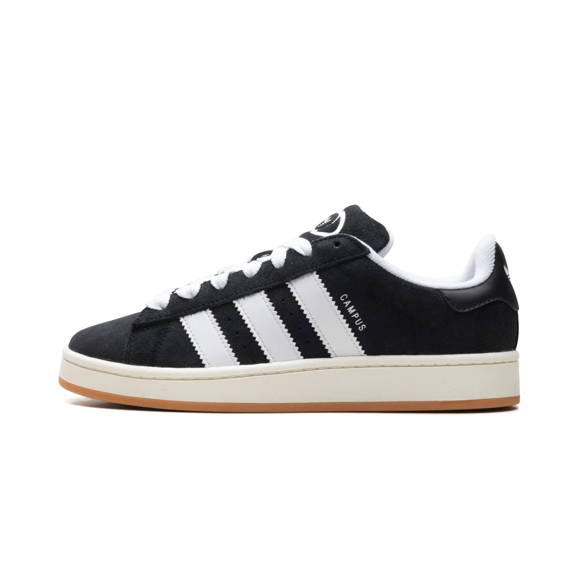 Campus 00s WMNS "Black / White Suede" JP9163