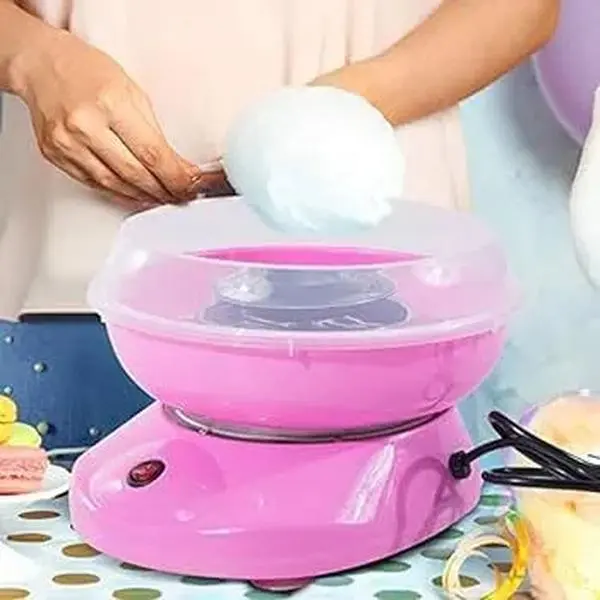 Electric Cotton Candy Maker - Fun DIY Sugar Floss Machine for Kids & Parties