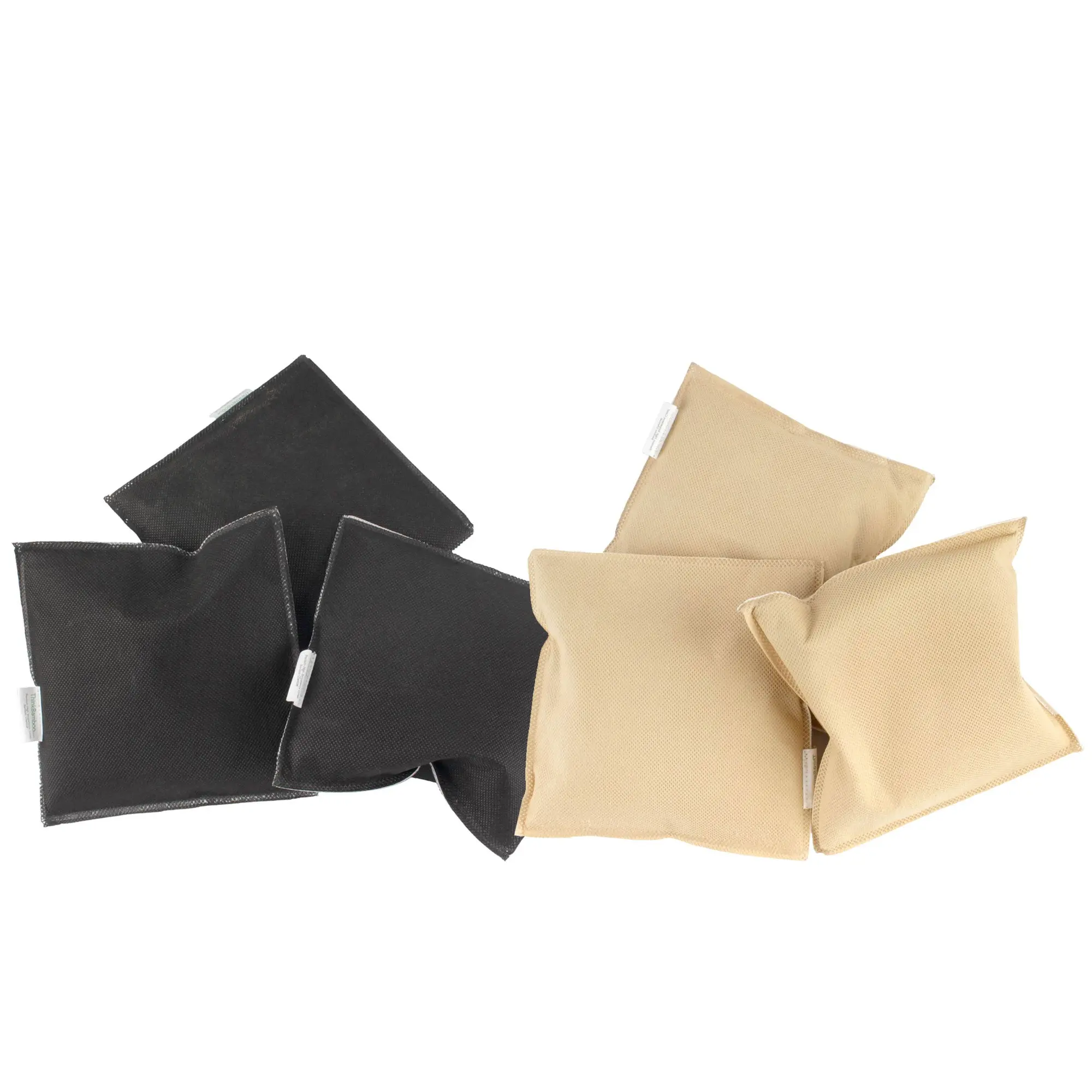 Activated Bamboo Charcoal Odor Absorbing Square Pouch, 100g