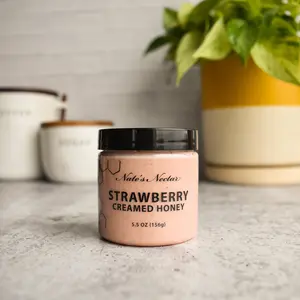 Strawberry Creamed Honey
