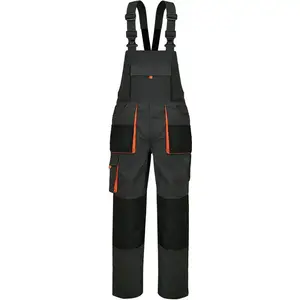 Pure Cotton Multi-Pocket Japanese Style Trendy Plus Size Overalls Men and Women One-Piece Workwear Labor Protection Custom Printed