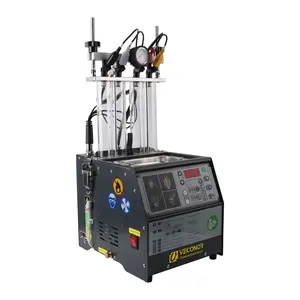 Intelligent Car Fuel Injector Tester Cleaning Machine Injector Ultrasonic Cleaner 4-Cylinders