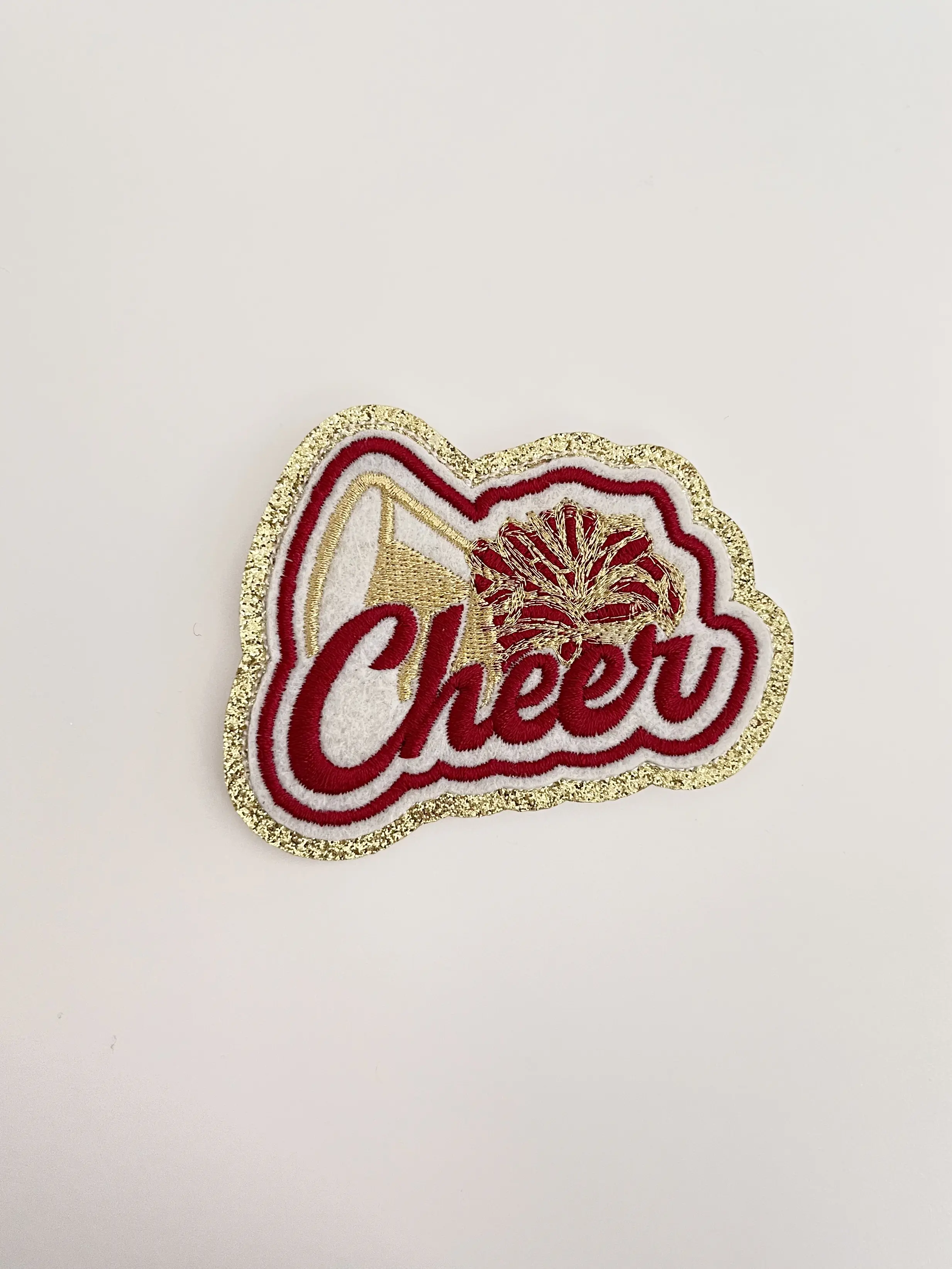 Iron on Patch, Patches, Applique, Embroidery Patches, Game Day Patches, Helmet Patches, Football Patch, Patches for Hat, Cheerleading Patches
