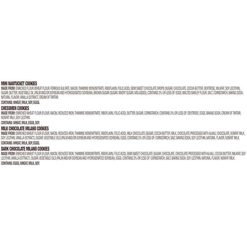 Pepperidge Farm Cookies Variety Pack, Snack Packs, 20 Pk