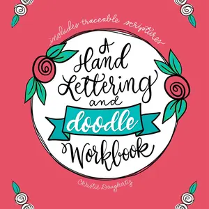 Hand Lettering Workbook & Brush Pen Bundle