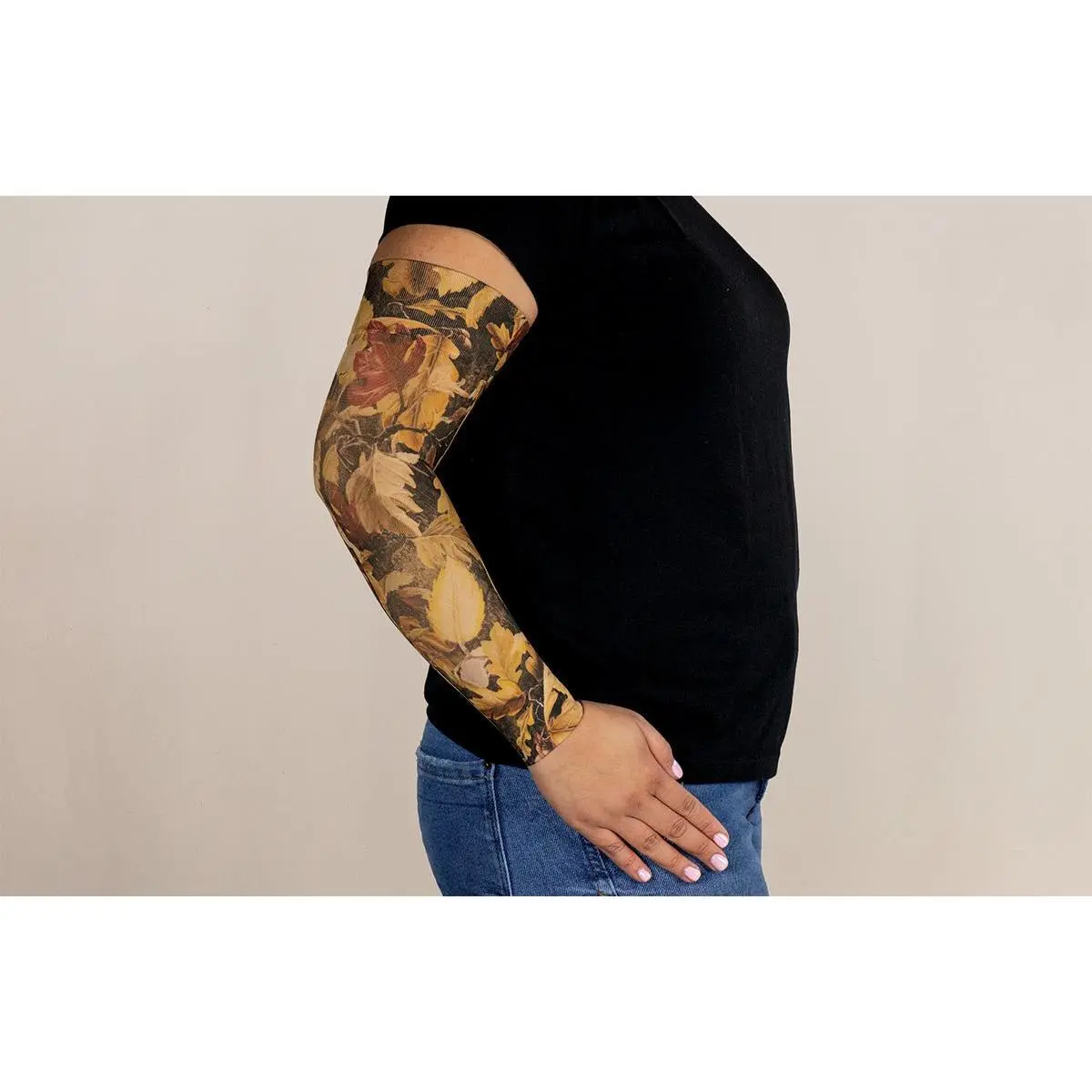 Forest Camo Gradient Compression Arm Sleeve