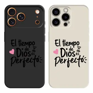 Bible Verse Pattern Phone Cases For iPhone 17 Pro Max 17e 17Air 16 Plus 16e 15 14 13 12 11 Shockproof TPU Soft Liquid Silicone Casing Cover With Lanyard Button