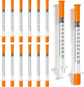 1mL/cc, 30G, 5/16", Individually Packed, 100Pack ,Single Pack for Laboratory, DIY Craft, Pet Care and Ink Adding