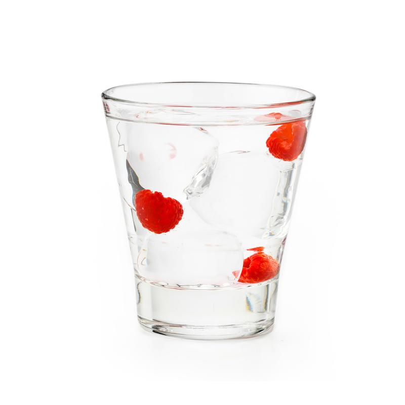 Libbey 15710 Endeavor Stacking DuraTuff Rocks Glass Set, 9 oz, Clear Drinking Glass Set of 12, Modern Stacking Glasses for Cocktails and Fine Liquors