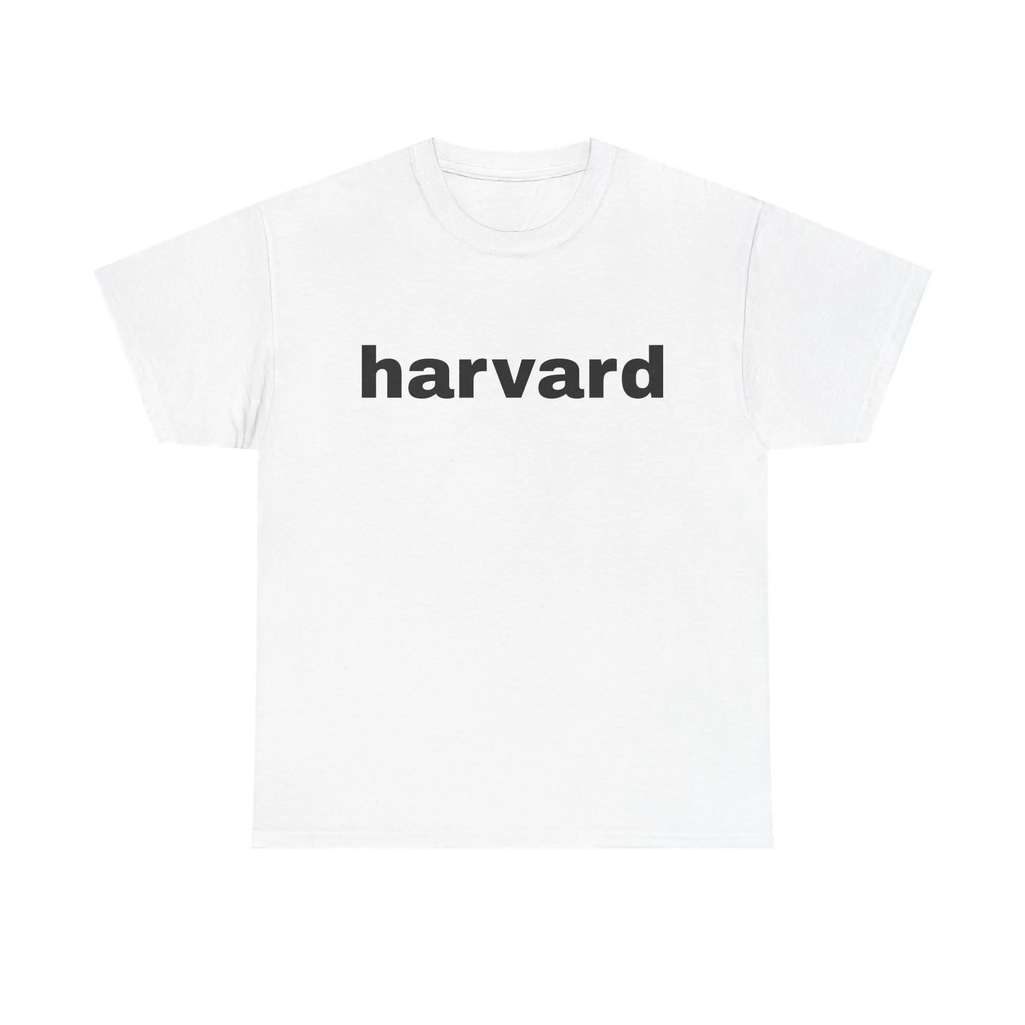 Harvard Unisex Heavy Cotton Tee - College Apparel, Ivy League Shirt, Academic Clothing, School Spirit Top, Student Gift