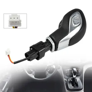 Gear Shift Knob Shifter Auto Transmission Lever Fits For Ford Fiesta 2013-2015