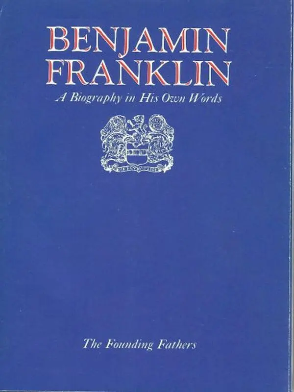USED Book - The Founding Fathers Benjamin Franklin: A Biography in His Own Words (VOLUME 1) by Thomas (edited by) Fleming (Hardcover) - english