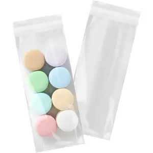 - 500 count - 4" x 9" Cellophane Pretzel Bags - Self Sealing,  Safe Bags for , Candies, Cookies