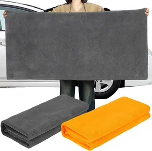 2 count Large  Microfiber Drying Towel for  Quick Absorbency  Drying Towels 55'' x 28''  Thick Soft Plush Cloths Washable No Scratch Lint Free Towel for