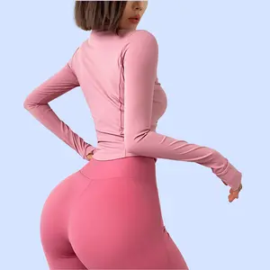 TRENDY - Women's Full-Zip Running Jacket – Lightweight, Breathable Workout & Yoga Track Jacket