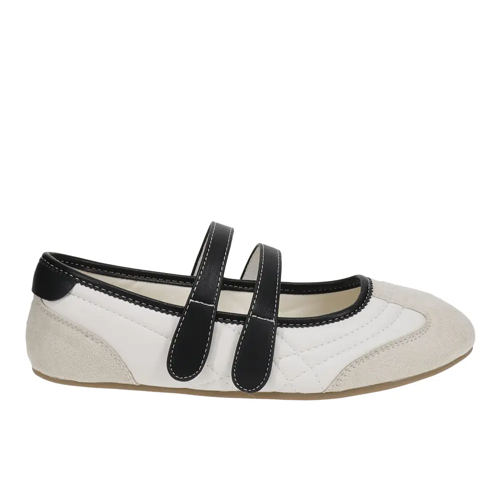 Shu Shop Womens Salome Ballet Sneakers Shoes Casual - White