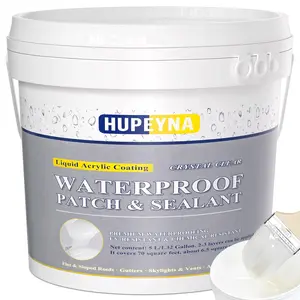 Invisible Waterproof Agent, 1.32 Gal  Waterproof Sealant, Waterproofing Glue, Anti-Leakage Repairing Transparent Water Proof Coating Agent, Indoor and Outdoor Coating Liquid Rubber Sealant