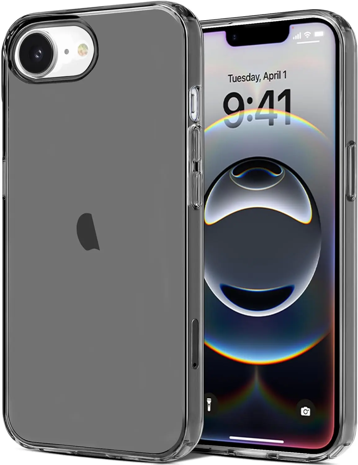 For iPhone 16e Case – Clear Soft Transparent Shockproof Protective Slim Thin Phone Cover, Compatible with iPhone 16e 6.1 Inch