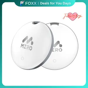 【T1R】Miro  Bluetooth GPS Trackers –Compatible with Apple Find My (iOS Only), Backpack, Wallet, Suitcase, IP6 Waterproof – Travel, Daily Use, Outdoor Adventures, Stress-Free Tracking, Perfect Gift for Travelers, Parents & Home Essentials