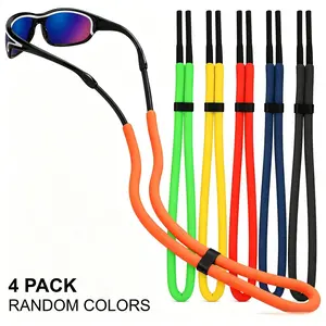 Adjustable Floating Eyeglass Strap, Floating Eyeglass Lanyard, Buoyancy Goggle Mount,Unisex Eyeglass Strap, Outdoor Safety Sunglass Lanyard—Ideal For Water Sports Such as Surfing And Jet Skiing