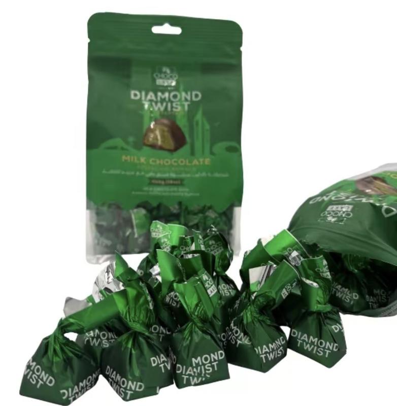 Mini Chocolate Twists PISTACHIO KUNAFA (BIG PACK)