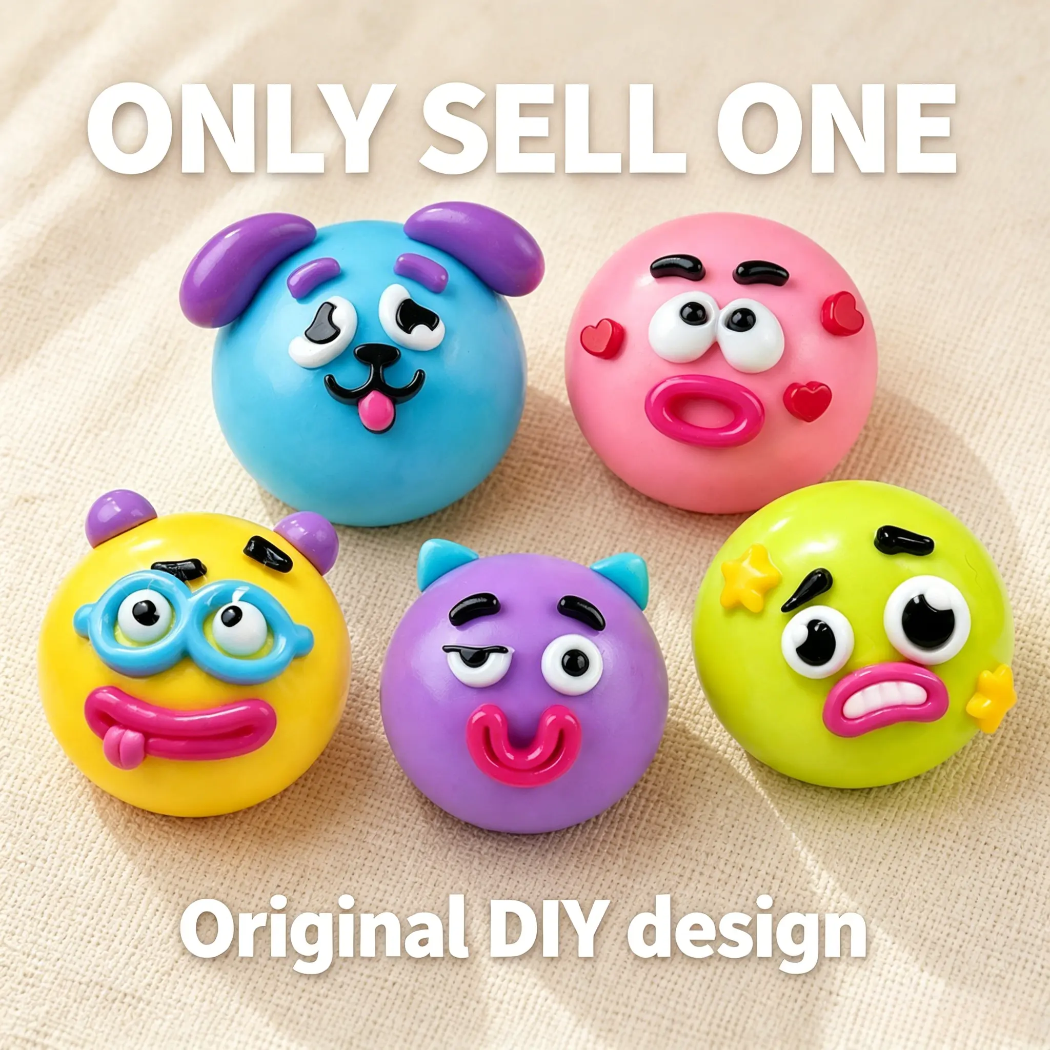 2026 NEW Squishy Cutie Dog Face Swap Toy - Safe Maltose Material, Soft Moldable Squishy Toys, Fidgets for Anxiety Stress Relief, Portable Multisensory Relaxing Unique Quirky Party Favors Gift, Relaxing Gifts