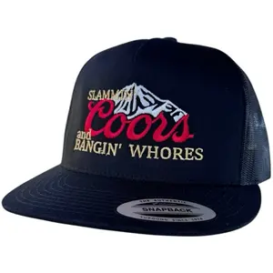 Slammin’ Beers and Bangin’ Girls Hat Graphic Trucker Hat Adjustable Hat