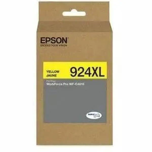 Epson 924XL Original High Yield Yellow Ink Cartridge - T924XL420 for Epson Inkjet Printers