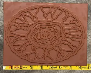 Electric Flower Oval 8"