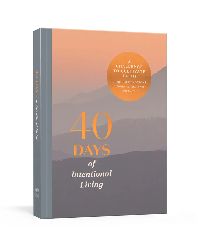 USED Book - 40 Days of Intentional Living: Cultivate Faith Through Devotions, Journaling, and Prayer by Ink &. Willow (Paperback) - english