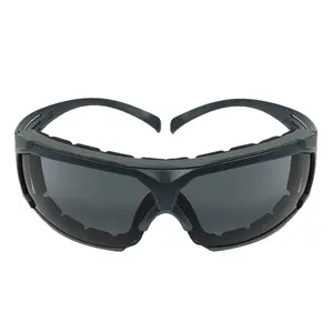 3M SecureFit Safety Glasses SF602SGAF-FM Foam, Grey Scotchgard Anti-fog Lens