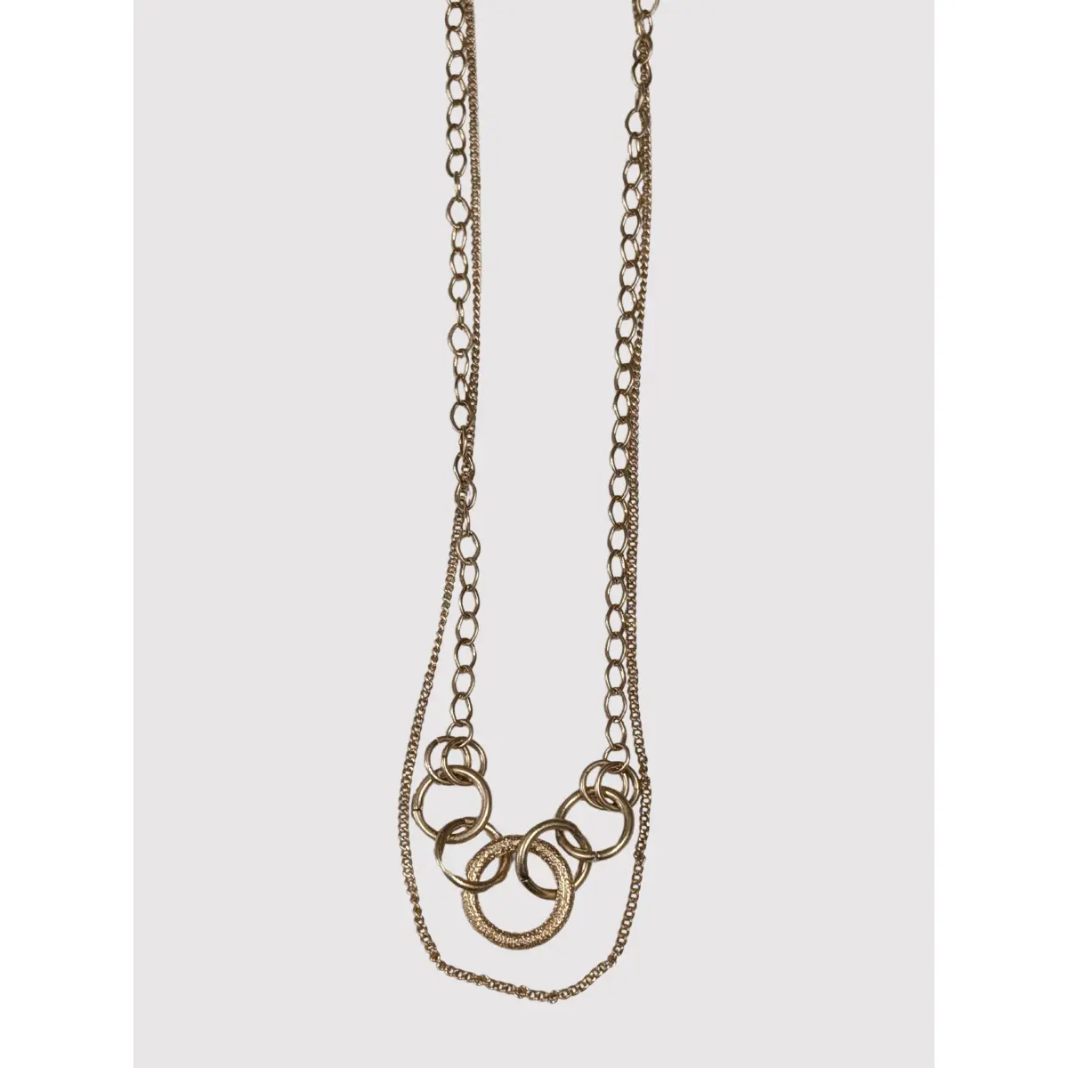 Valencia Circle Gold Necklace