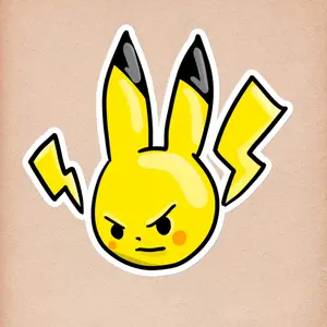 Pikachu - Pokemon Sticker